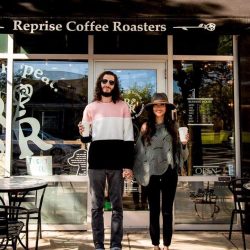 our evanston families adam and kati of reprise coffee roasters